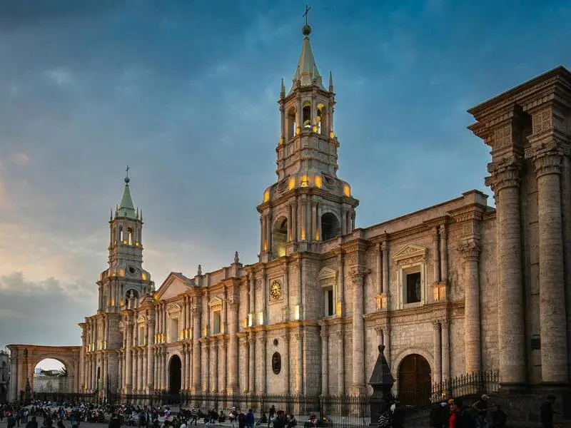 City Tour em Arequipa com vista da Plaza de Armas