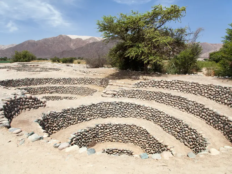 Aquedutos de Cantalloc em Nazca