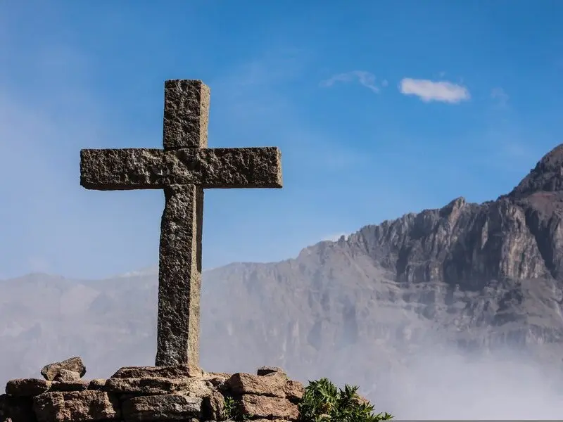 Mirante Cruz del Cóndor no Cânion do Colca